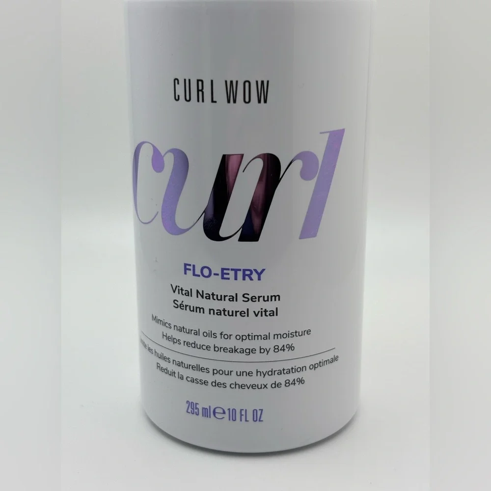 Curl Wow Curl Flo-Etry Vital Natural Serum 10 oz - Picture 2 of 6